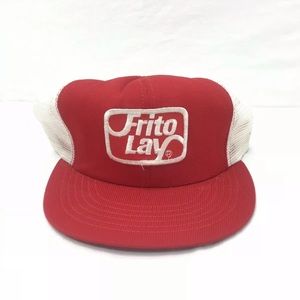 Frito Lay  Snapback Trucker Hat Cap Mesh Made USA